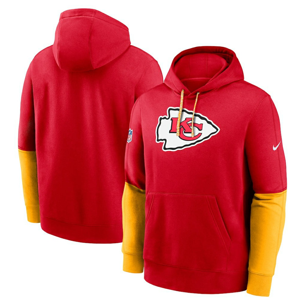 Kansas City Chiefs 2024 Sideline Club Pullover Hoodie Red - Nike