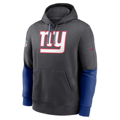 New York Giants 2024 Sideline Club Pullover Hoodie Anthracite - Nike