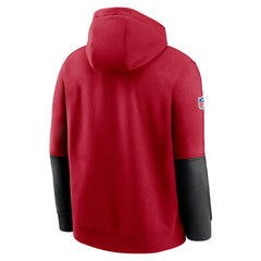 San Francisco 49ers 2024 Sideline Club Pullover Hoodie Scarlet - Nike