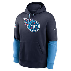 Tennessee Titans 2024 Sideline Club Pullover Hoodie Navy - Nike