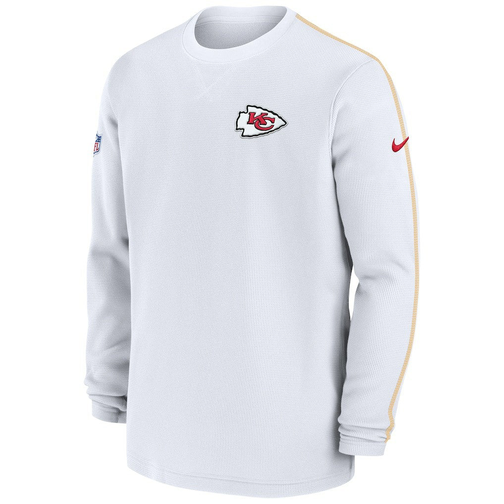 Kansas City Chiefs 2024 Sideline Coaches Long Sleeve Top Red - Nike