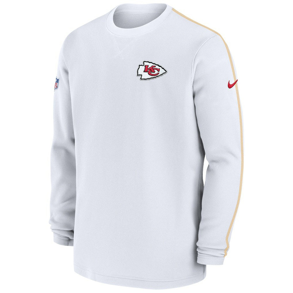 Kansas City Chiefs 2024 Sideline Coaches Long Sleeve Top Red - Nike