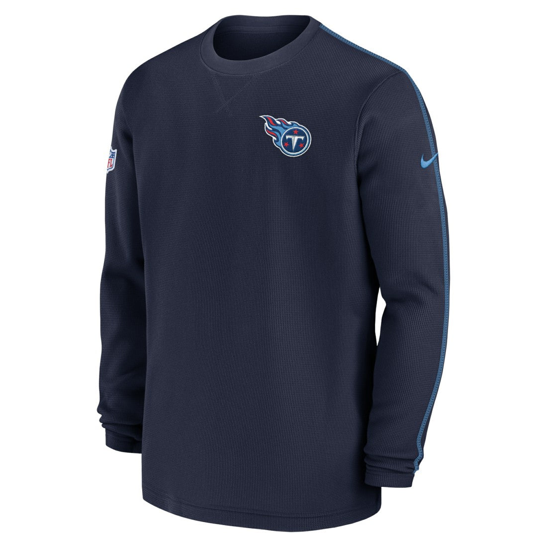 Tennessee Titans 2024 Sideline Coaches Long Sleeve Top Navy - Nike