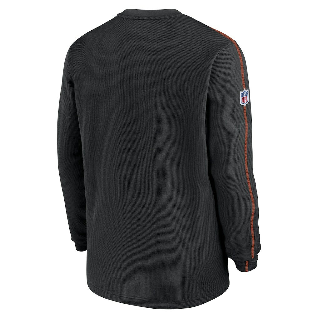 Cincinnati Bengals 2024 Sideline Coaches Long Sleeve Top Black - Nike