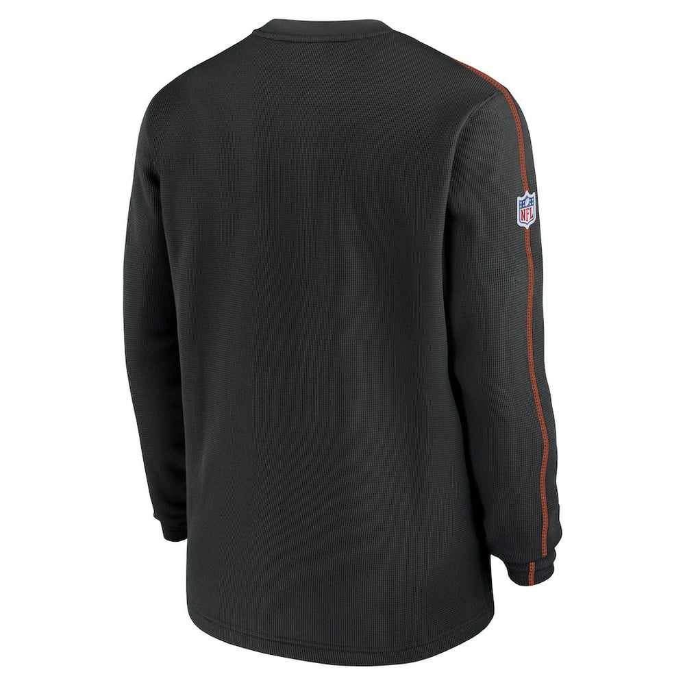 Cincinnati Bengals 2024 Sideline Coaches Long Sleeve Top Black - Nike