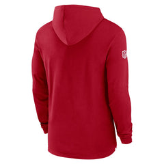 Tampa Bay Buccaneers 2024/25 Sideline Performance Long Sleeve Hoodie T-Shirt Red - Nike