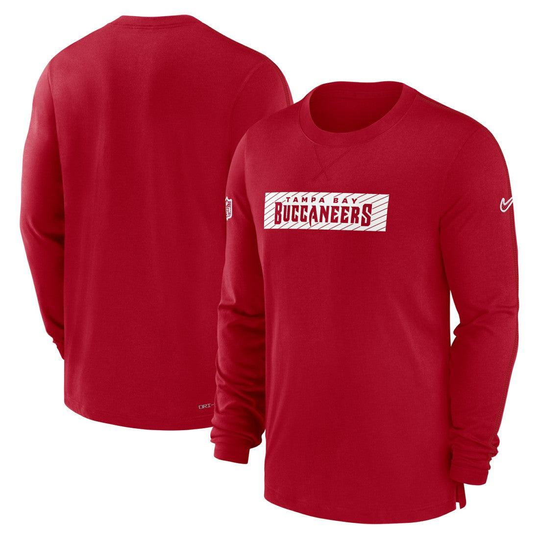 Tampa Bay Buccaneers Sideline Player Performance Long Sleeve T-Shirt Red - Nike