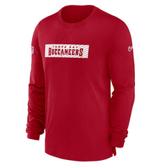 Tampa Bay Buccaneers Sideline Player Performance Long Sleeve T-Shirt Red - Nike