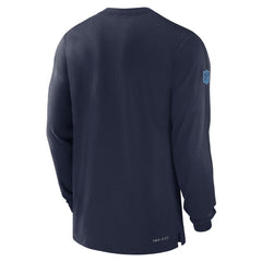 Tennessee Titans Sideline Player Performance Long Sleeve T-Shirt Navy - Nike
