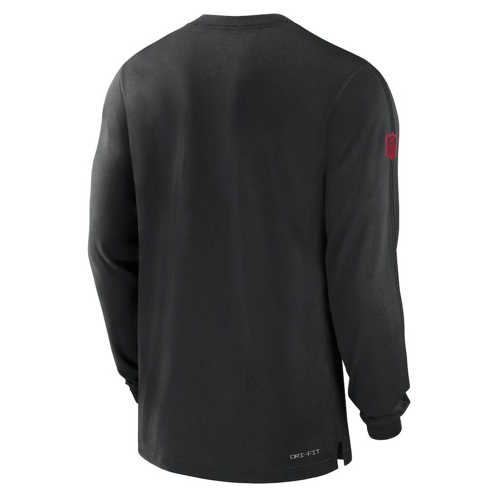 Atlanta Falcons Sideline Player Performance Long Sleeve T-Shirt Black - Nike