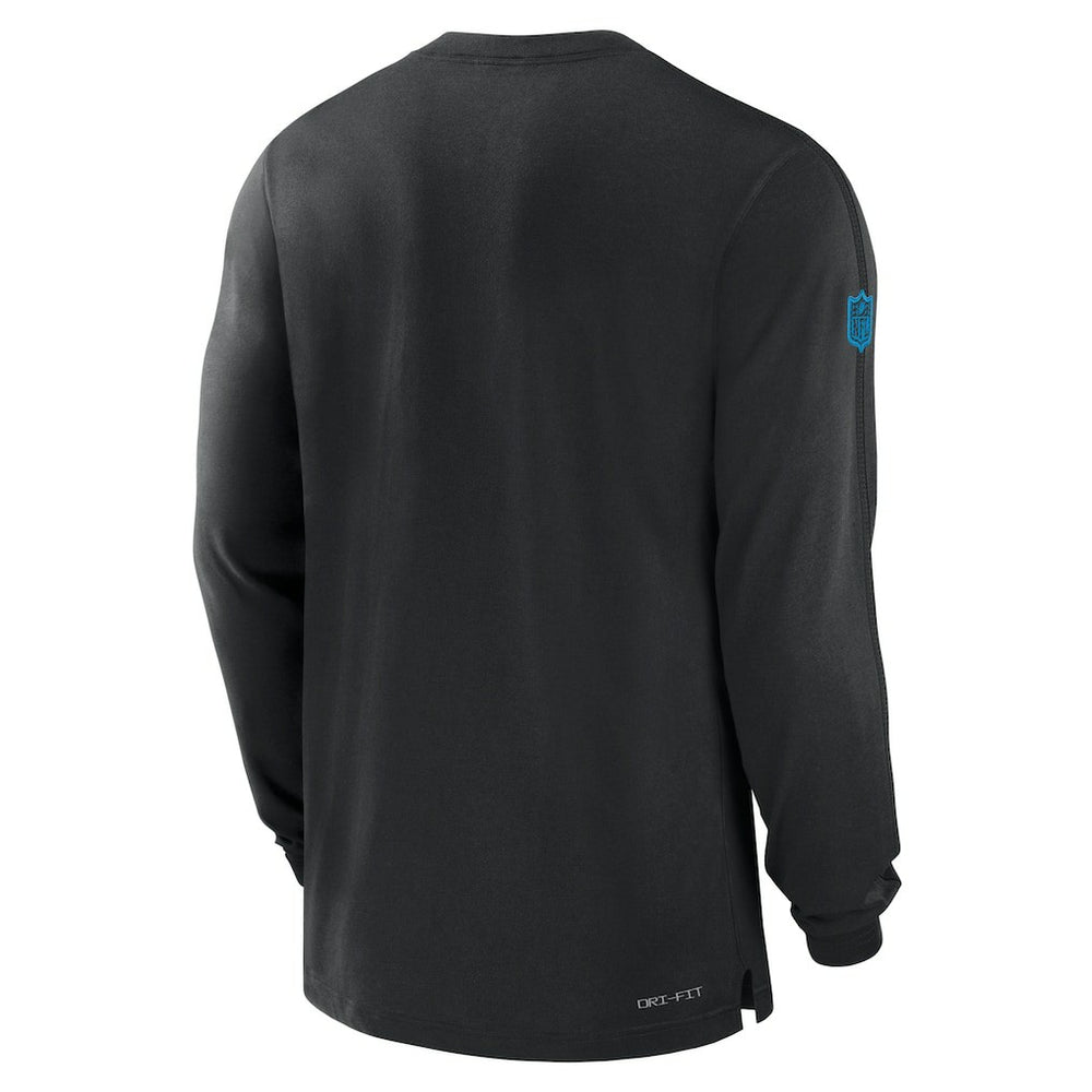 Carolina Panthers Sideline Player Performance Long Sleeve T-Shirt Black - Nike