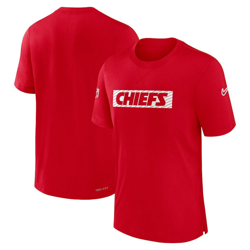 Kansas City Chiefs Sideline Player Performance T-Shirt Red - Nike