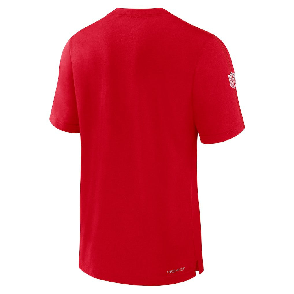 Kansas City Chiefs Sideline Player Performance T-Shirt Red - Nike