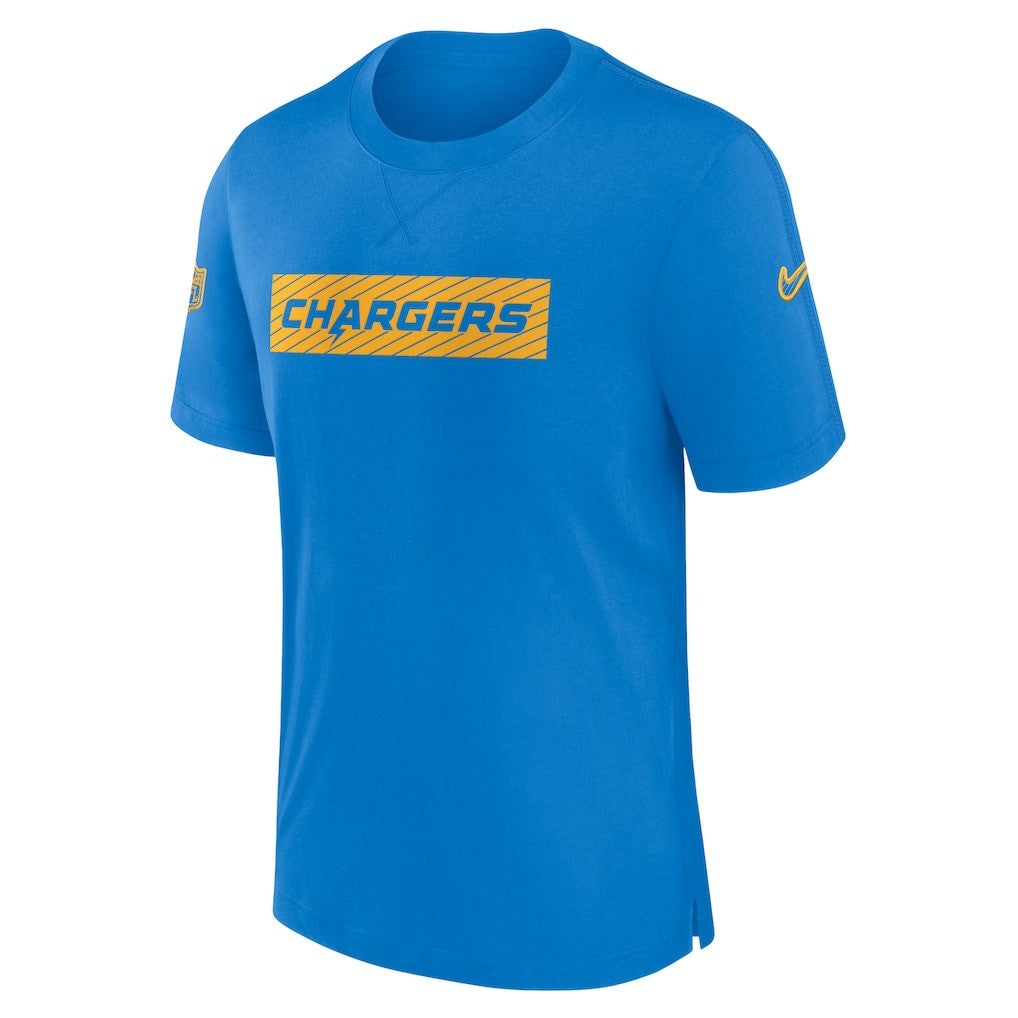 Los Angeles Chargers Sideline Player Performance T-Shirt Powder Blue - Nike