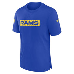 Los Angeles Rams Sideline Player Performance T-Shirt Royal - Nike