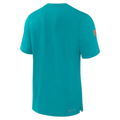 Miami Dolphins Sideline Player Performance T-Shirt Aqua - Nike