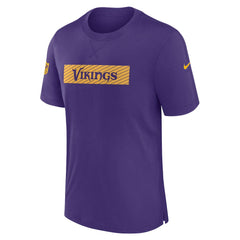 Minnesota Vikings Sideline Player Performance T-Shirt Purple - Nike