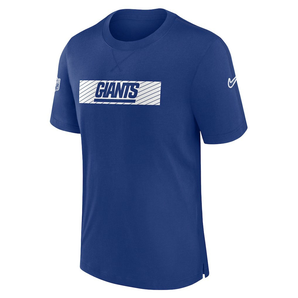 New York Giants Sideline Player Performance T-Shirt Royal - Nike