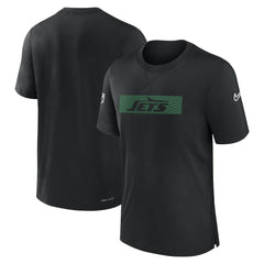 New York Jets Sideline Player Performance T-Shirt Black - Nike