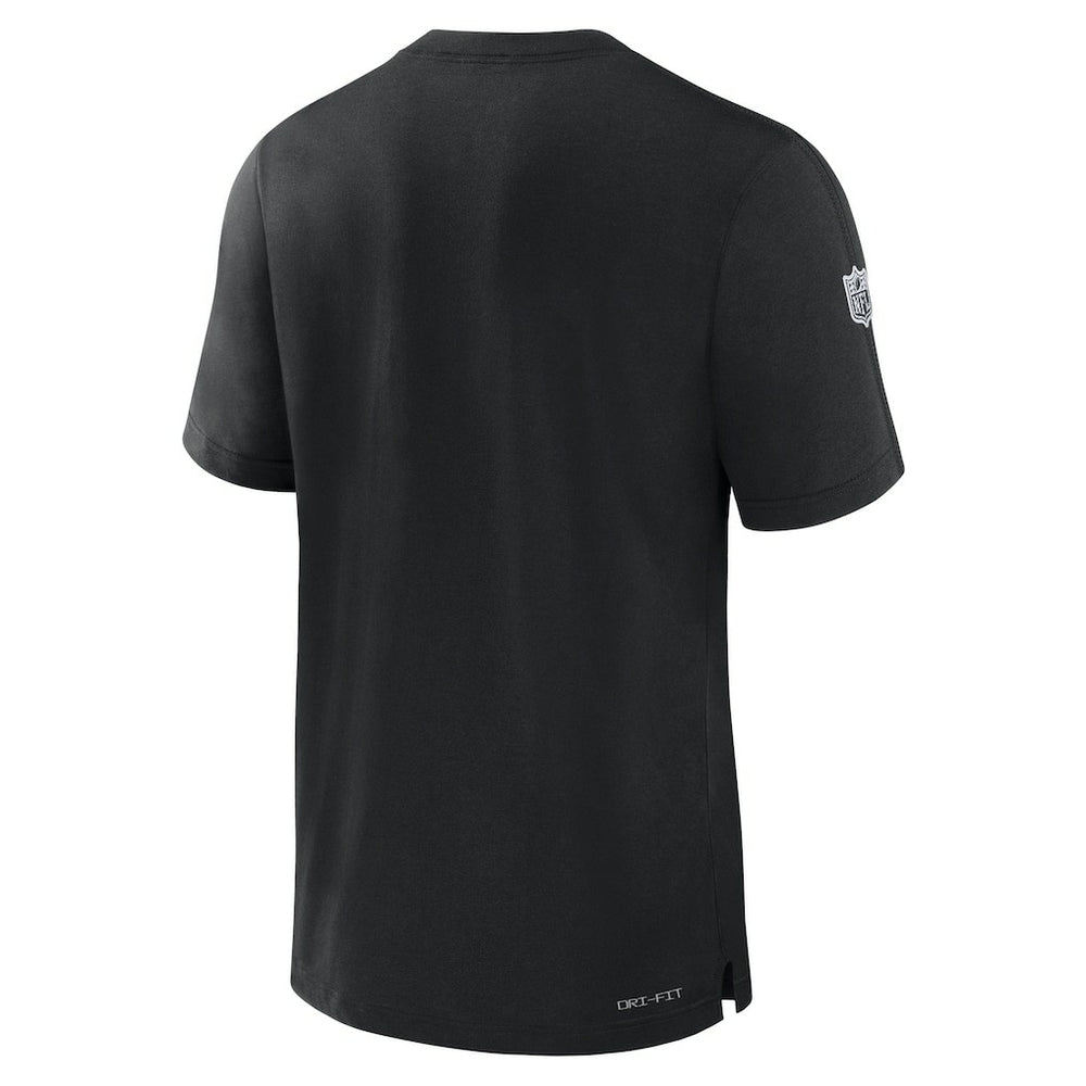 New York Jets Sideline Player Performance T-Shirt Black - Nike