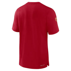 San Francisco 49ers Sideline Player Performance T-Shirt Scarlet - Nike