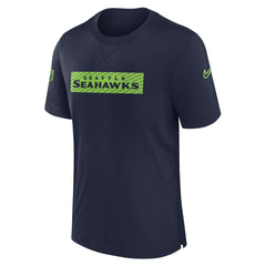 Seattle Seahawks Sideline Player Performance T-Shirt College Navy - Nike