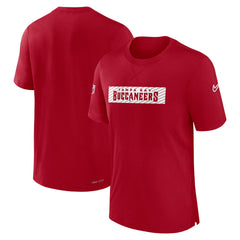 Tampa Bay Buccaneers Sideline Player Performance T-Shirt Red - Nike