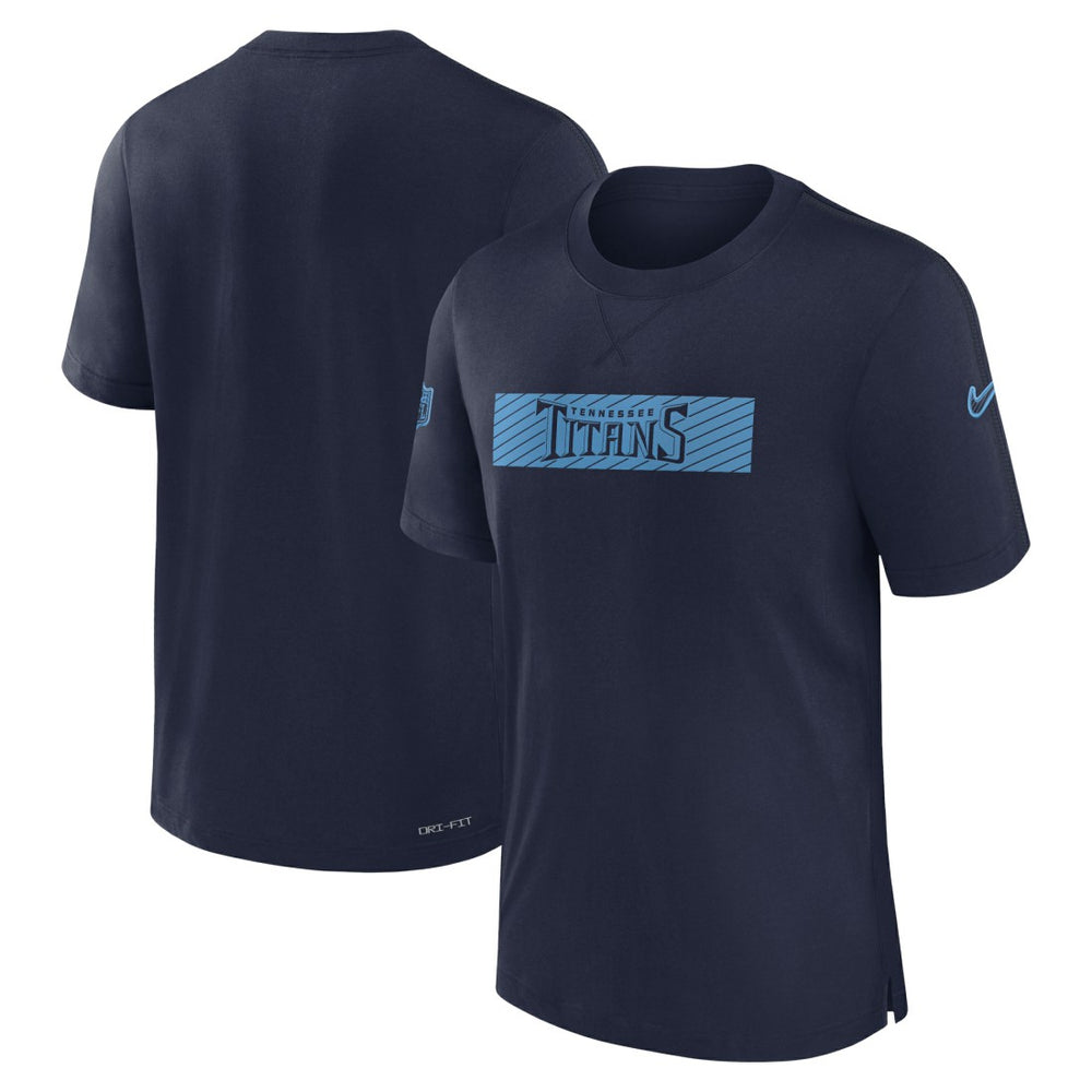 Tennessee Titans Sideline Player Performance T-Shirt Navy - Nike