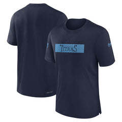 Tennessee Titans Sideline Player Performance T-Shirt Navy - Nike