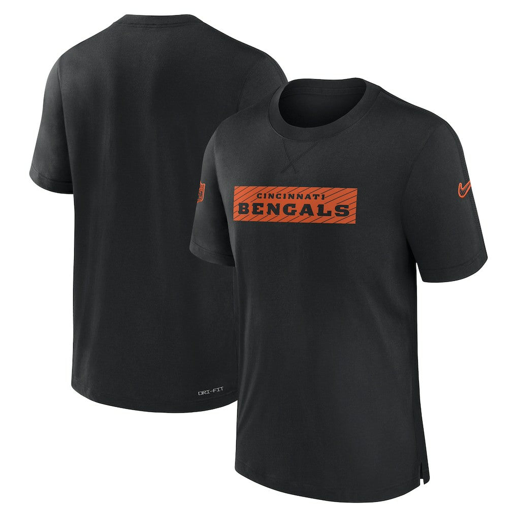 Cincinnati Bengals Sideline Player Performance T-Shirt Black - Nike
