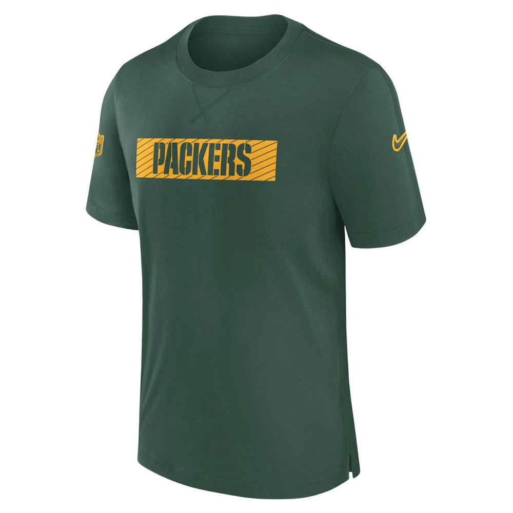 Green Bay Packers Sideline Player Performance T-Shirt Green - Nike