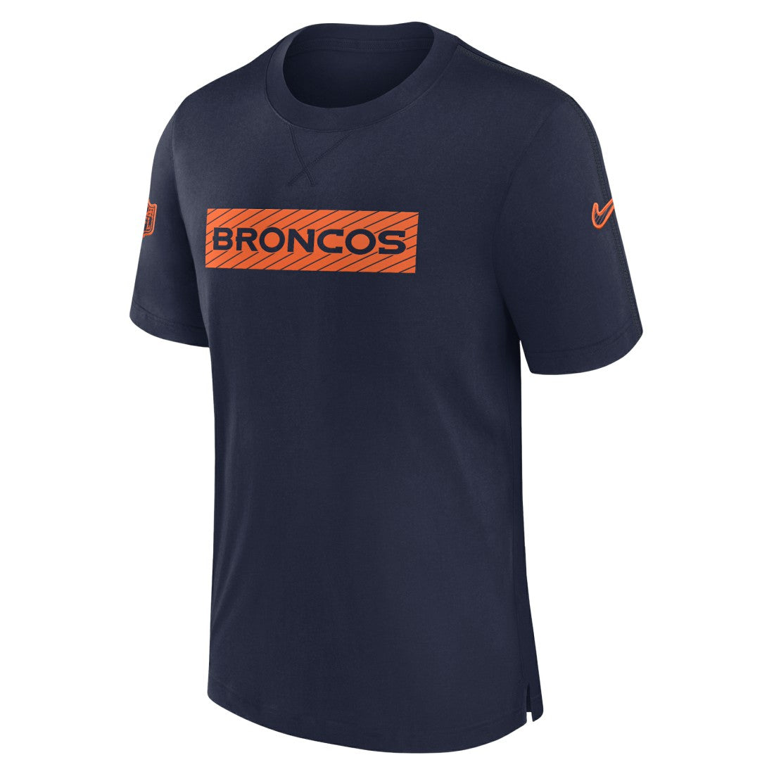 Denver Broncos Sideline Player Performance T-Shirt Navy - Nike