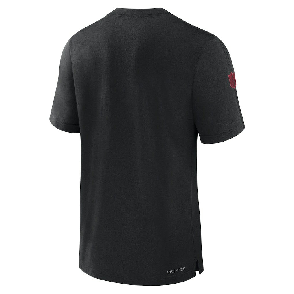 Arizona Cardinals Sideline Player Performance T-Shirt Black - Nike