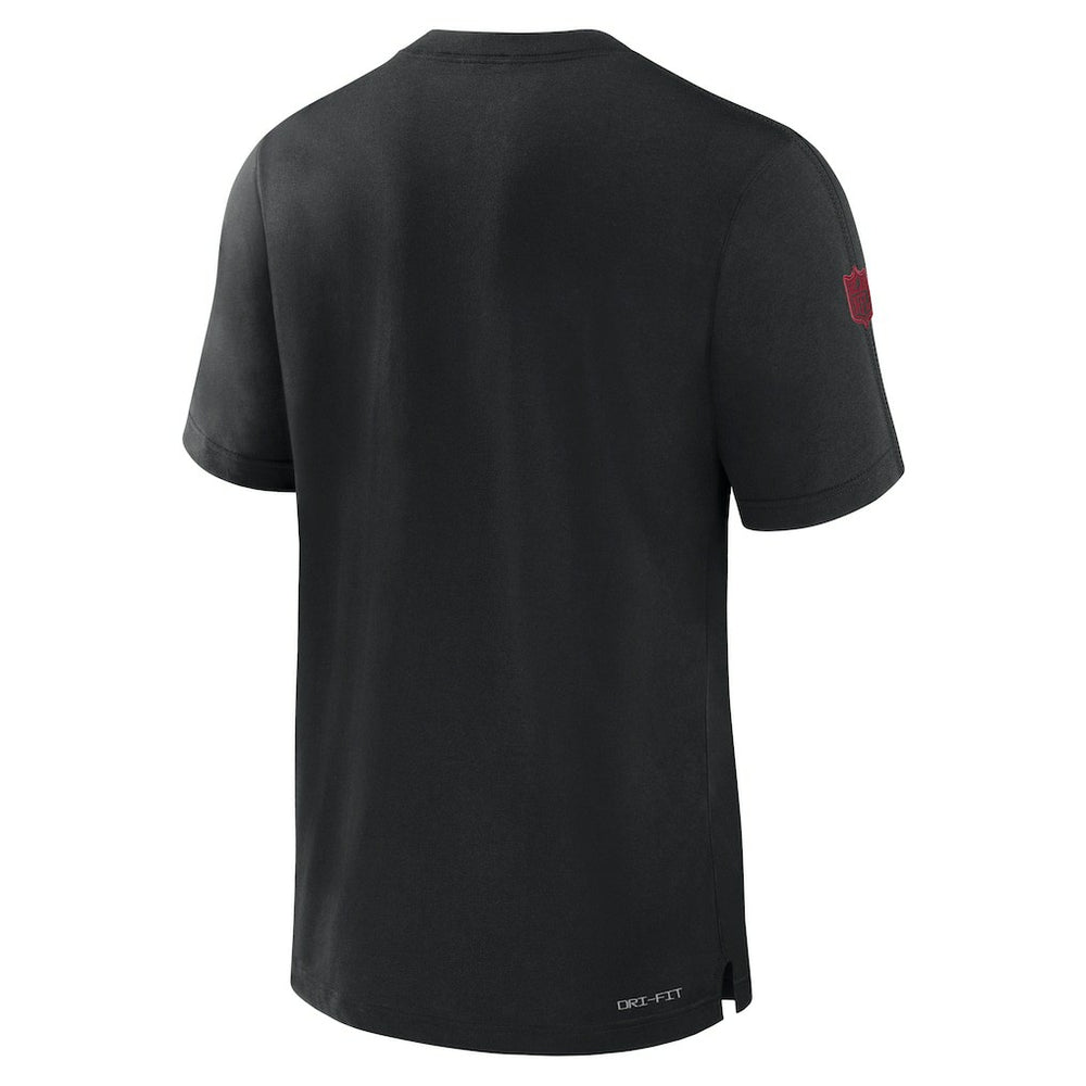 Arizona Cardinals Sideline Player Performance T-Shirt Black - Nike