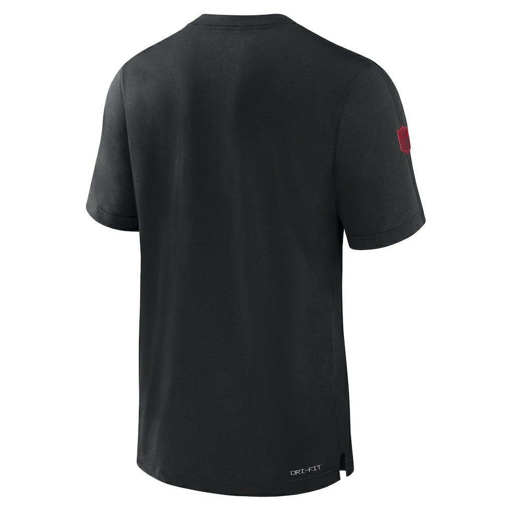 Atlanta Falcons Sideline Player Performance T-Shirt Black - Nike