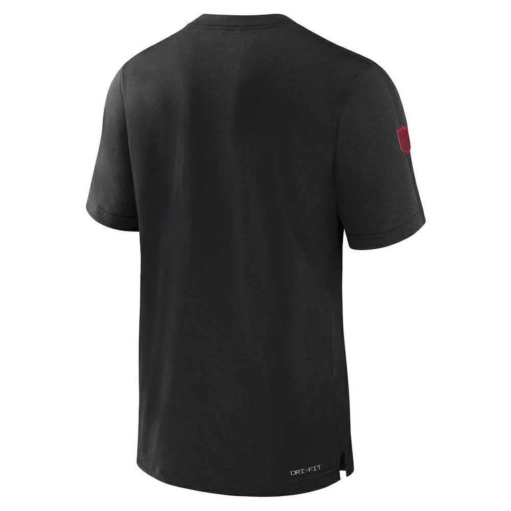 Atlanta Falcons Sideline Player Performance T-Shirt Black - Nike