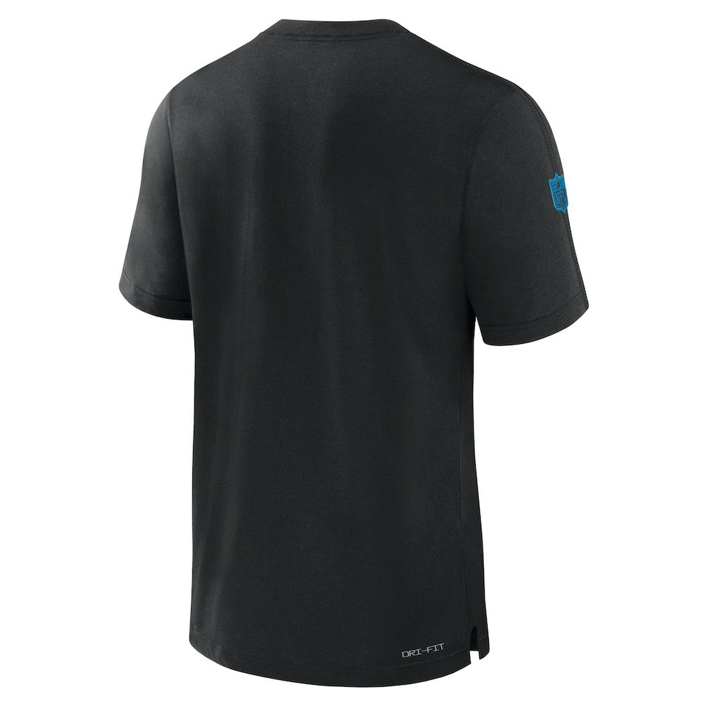 Carolina Panthers Sideline Player Performance T-Shirt Black - Nike