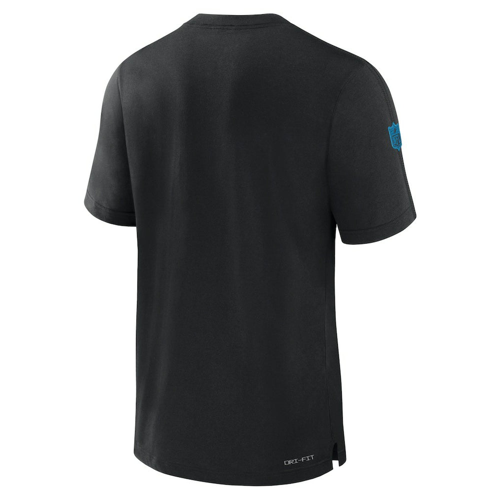 Carolina Panthers Sideline Player Performance T-Shirt Black - Nike