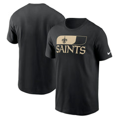 New Orleans Saints Air Essential T-Shirt Black - Nike