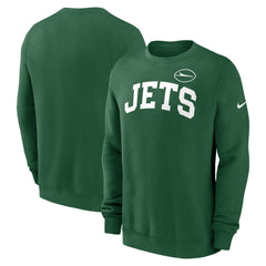New York Jets Club Pullover Sweatshirt Green - Nike