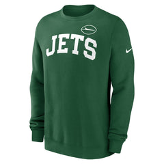 New York Jets Club Pullover Sweatshirt Green - Nike