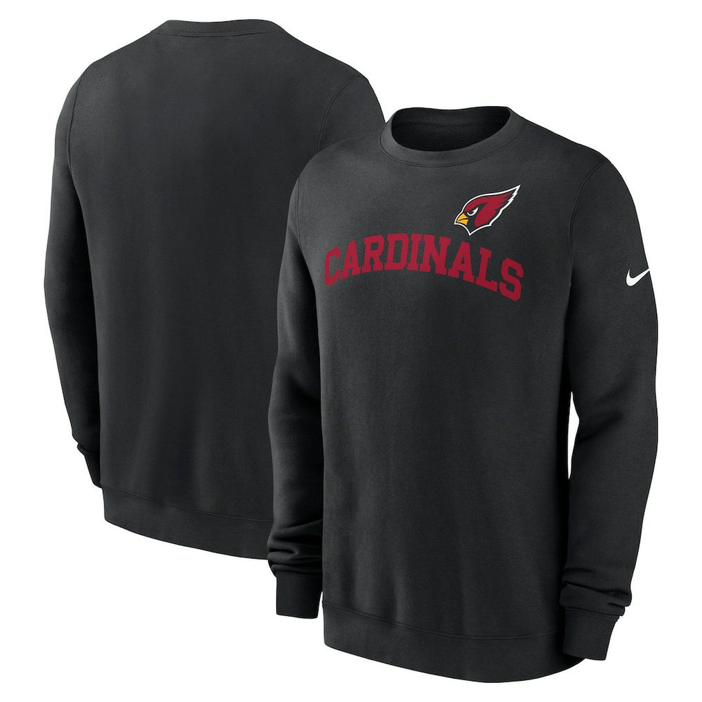 Arizona Cardinals Club Pullover Sweatshirt Black - Nike