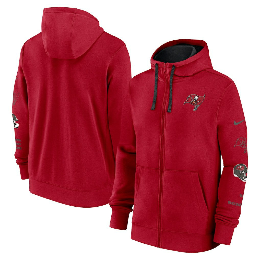 Tampa Bay Buccaneers Primetime Club Full-Zip Hoodie Red - Nike
