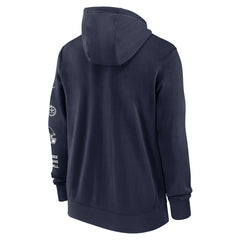 Tennessee Titans Primetime Club Full-Zip Hoodie Navy - Nike