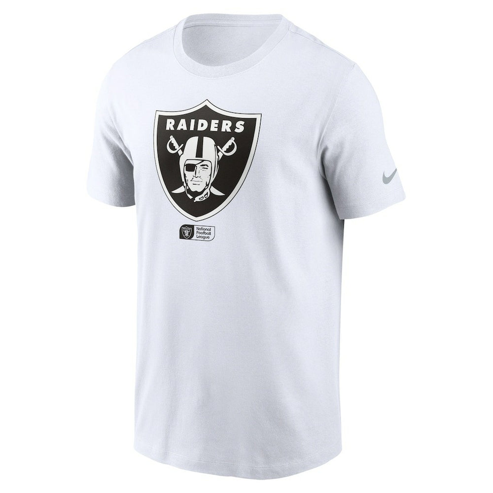 Las Vegas Raiders Faded Essential T-Shirt  White - Nike