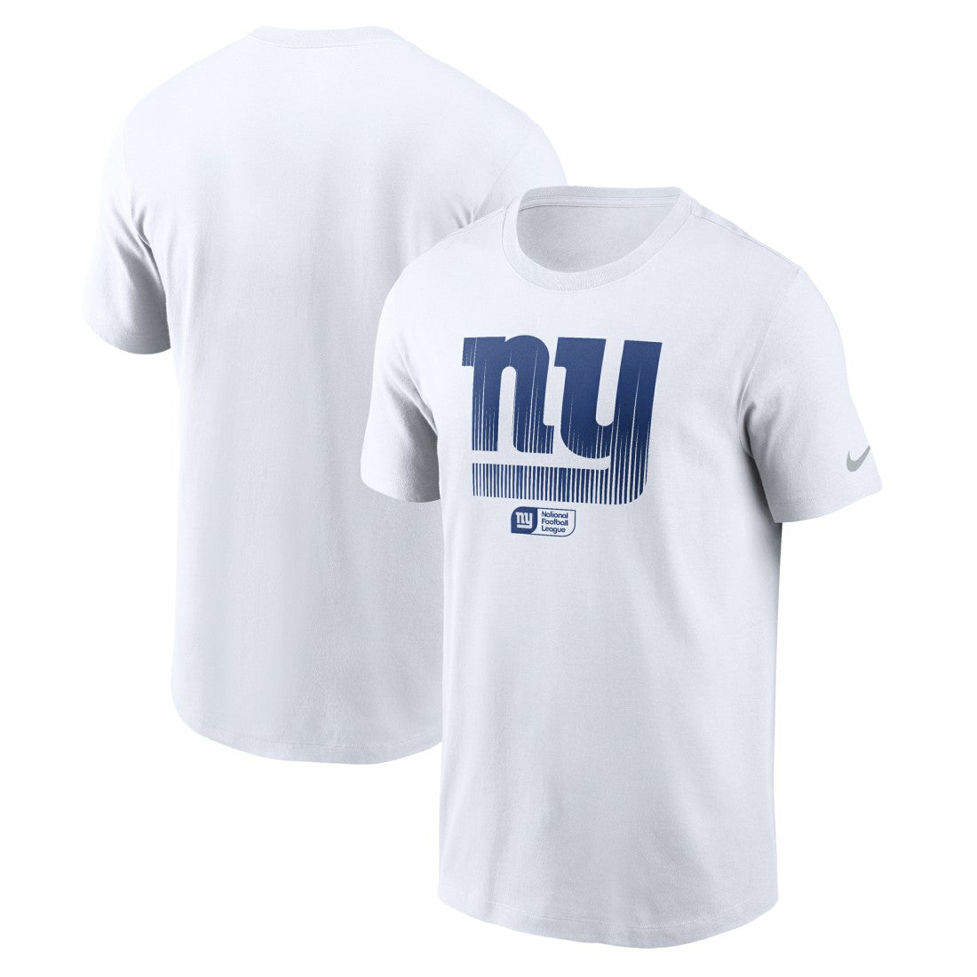 New York Giants Faded Essential T-Shirt  White - Nike