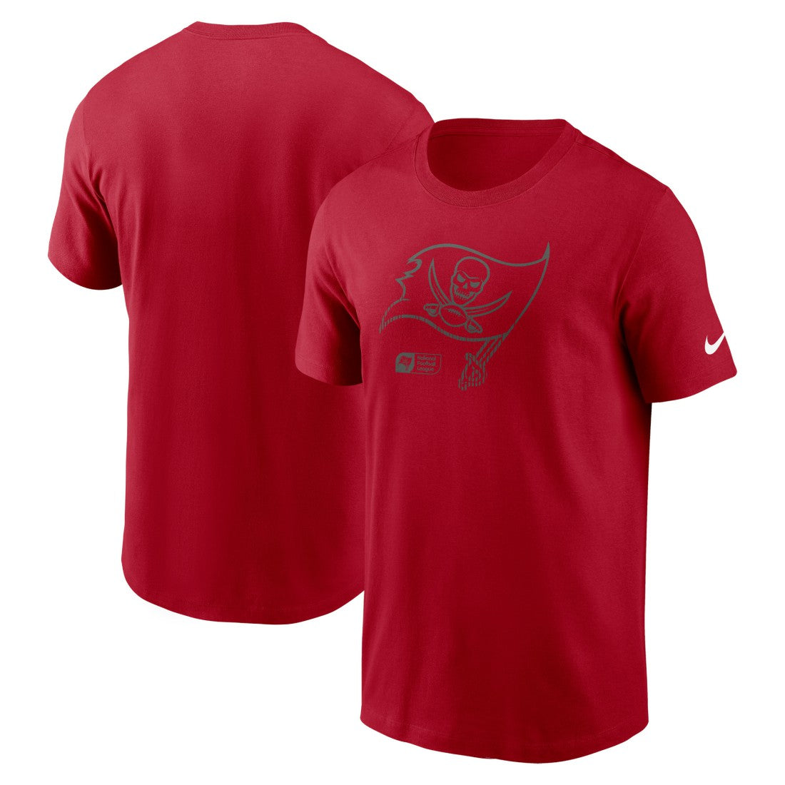 Tampa Bay Buccaneers Faded Essential T-Shirt  Red - Nike