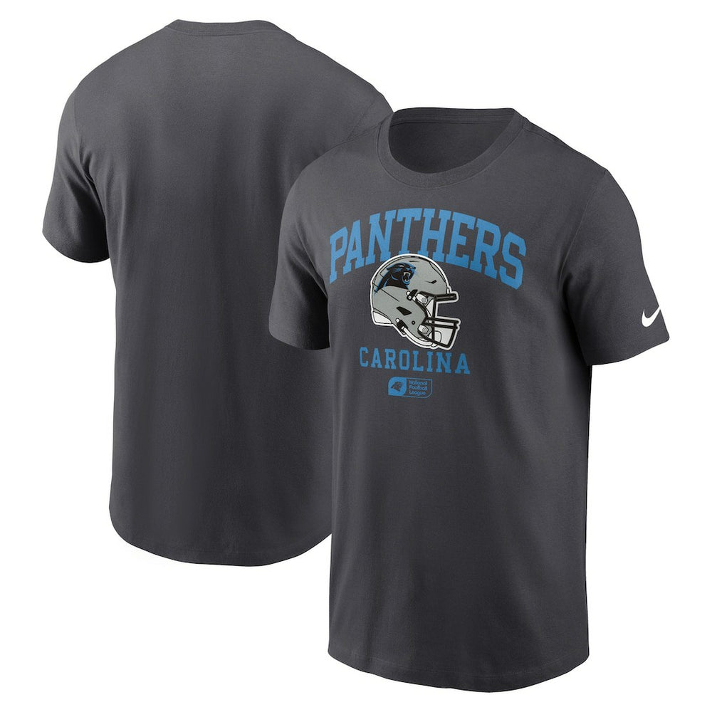 Carolina Panthers Helmet Essential T-Shirt Anthracite - Nike
