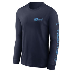 Tennessee Titans All Out Long Sleeve T-Shirt Navy - Nike