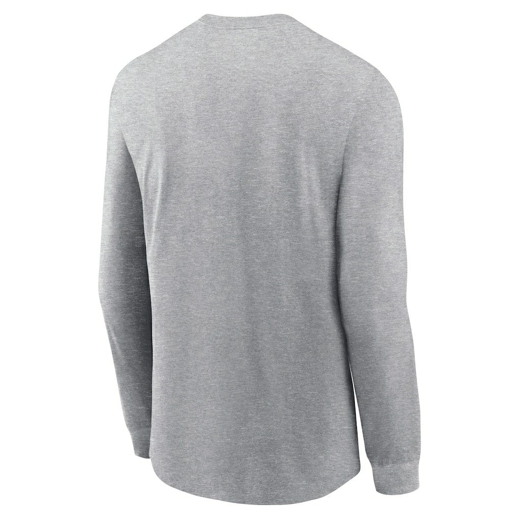 Buffalo Bills All Out Long Sleeve T-Shirt Heather Gray - Nike